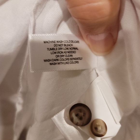 Cutter & Buck 4XB mens shirt button down white cotton new w tags outdoors - Picture 7 of 12